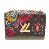 LOUIS VUITTON ルイヴィトン エピ モノグラム ツイスト MM 山本寛斎コラボ カーキ M43497 レディース レザー ショルダーバッグ ABランク 中古 銀蔵