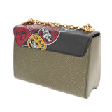 LOUIS VUITTON ルイヴィトン エピ モノグラム ツイスト MM 山本寛斎コラボ カーキ M43497 レディース レザー ショルダーバッグ ABランク 中古 銀蔵