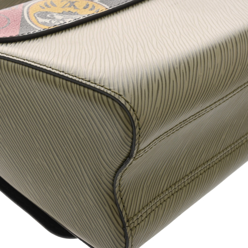 LOUIS VUITTON ルイヴィトン エピ モノグラム ツイスト MM 山本寛斎コラボ カーキ M43497 レディース レザー ショルダーバッグ ABランク 中古 銀蔵
