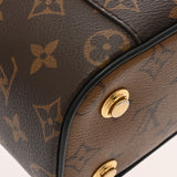 LOUIS VUITTON ルイヴィトン モノグラムリバース ヴァニティNV PM 2WAY ブラウン M45165 レディース モノグラムキャンバス ハンドバッグ ABランク 中古 銀蔵