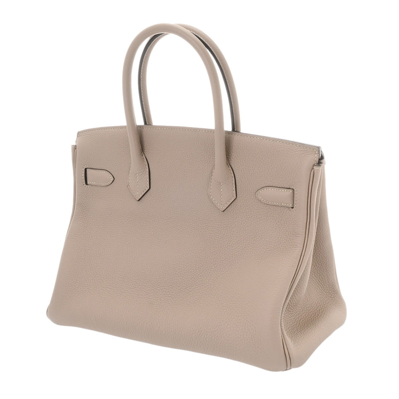 HERMES エルメス バーキン 30 トゥルティエールグレー T刻印(2015年頃)  レディース トゴ ハンドバッグ Aランク 中古 銀蔵