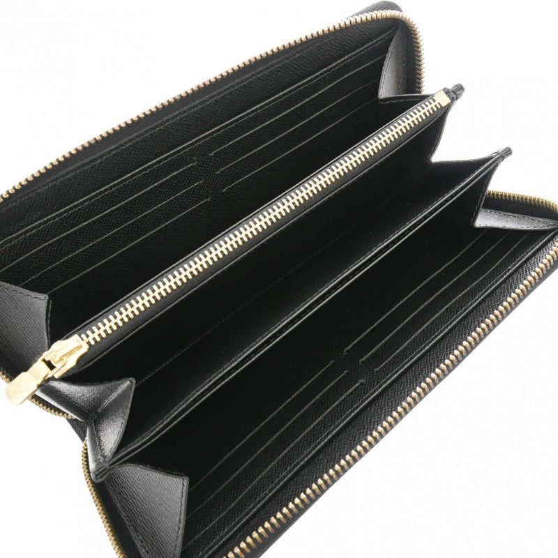 LOUIS VUITTON ルイヴィトン エピ ジッピーウォレット ノワール M68755 ユニセックス エピレザー 長財布 Aランク 中古 銀蔵