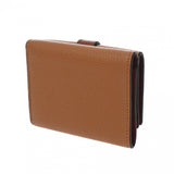 LOEWE ロエベ トライフォールド ウォレット ブラウン レディース レザー 三つ折り財布 ABランク 中古 銀蔵