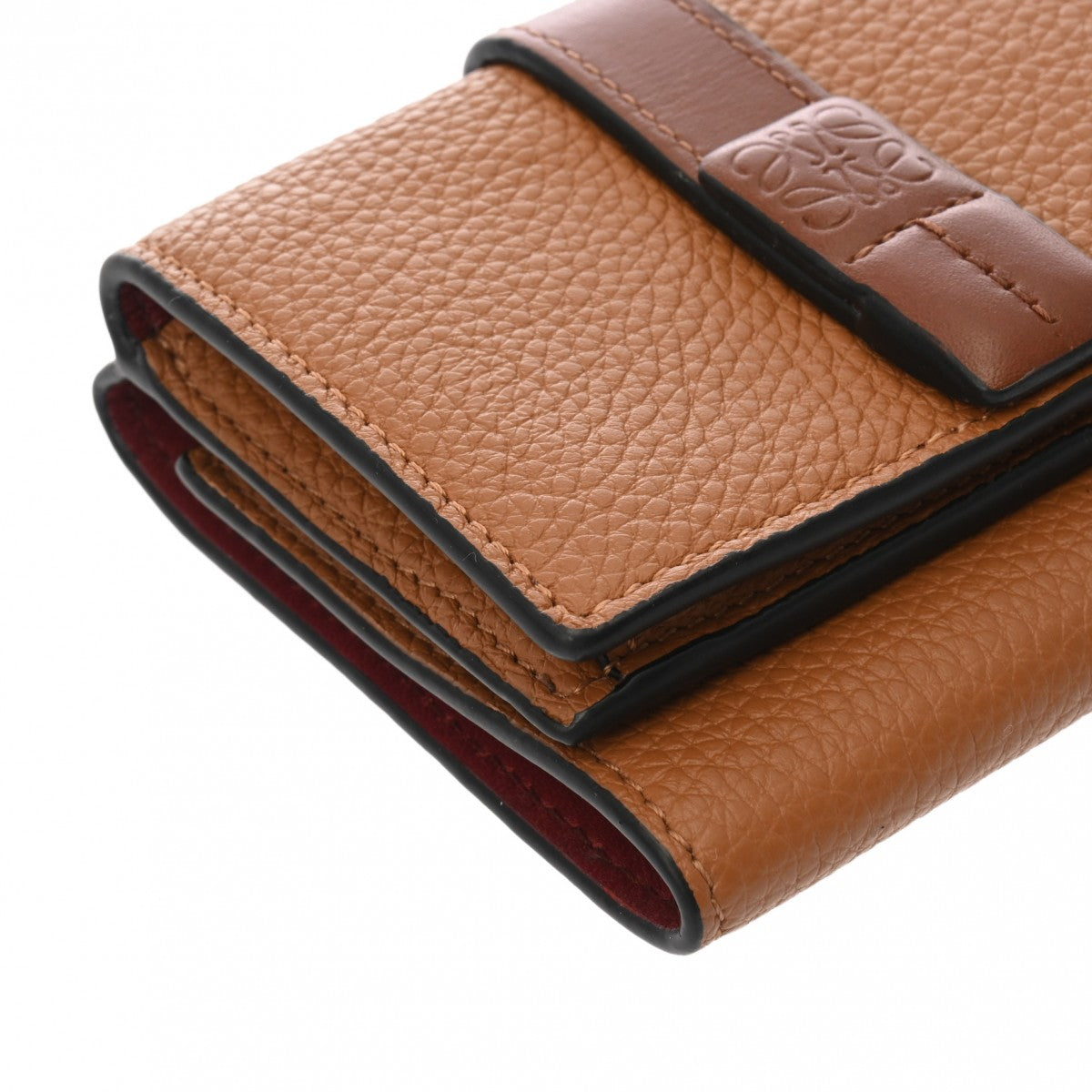 ⭐️未使用級⭐️　LOEWE　ロエベ　リピート　トライフォードウォレット　レザー 800000135148000-7_99aba32a-