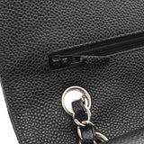 CHANEL シャネル マトラッセ 11.12 クラシック ハンドバッグ 25cm ブラック A01112 レディース キャビアスキン ショルダーバッグ Aランク 中古 銀蔵