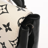 LOUIS VUITTON ルイヴィトン モノグラム ホットスプリング MINI ブラック/ホワイト M53637 レディース モノグラムヴェルニ リュック・デイパック ABランク 中古 銀蔵