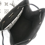 LOUIS VUITTON ルイヴィトン モノグラム ホットスプリング MINI ブラック/ホワイト M53637 レディース モノグラムヴェルニ リュック・デイパック ABランク 中古 銀蔵