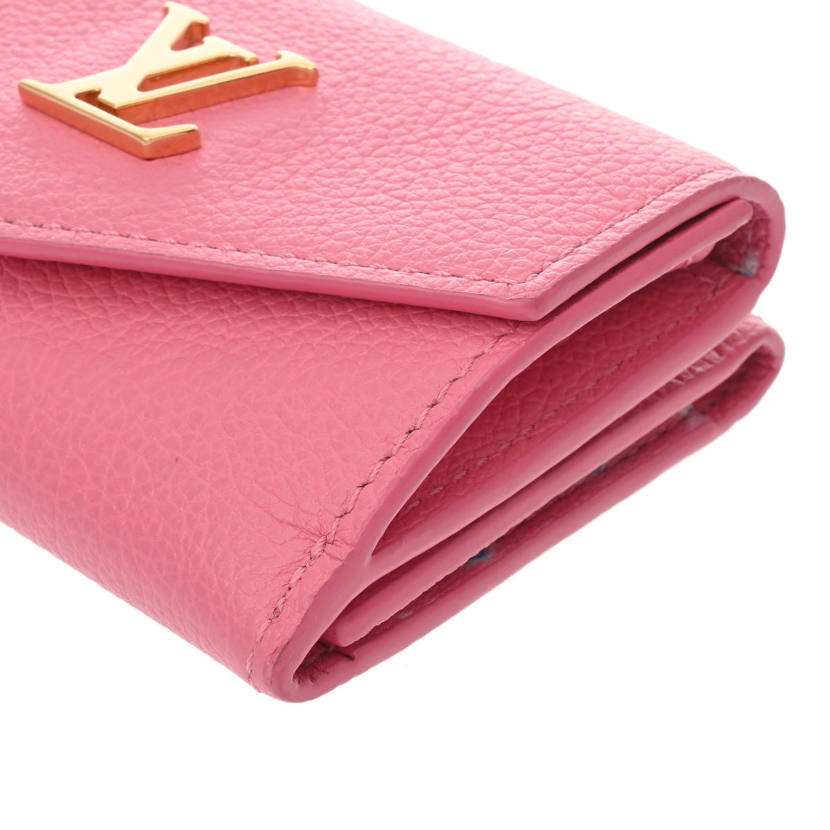 ルイヴィトン ポルトフォイユ ロックミニ ピンク 三つ折り財布 限定カラー ルイヴィトン ポルトフォイユ ロックミニ パンチピンク レディース