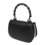 GUCCI グッチ バンブー トップハンドルバッグ 1947 100DP ブラック 675797 レディース レザー ハンドバッグ Aランク 中古 銀蔵