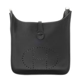 HERMES エルメス エヴリン3 PM ブラック U刻印(2022年頃) ユニセックス トリヨンクレマンス ショルダーバッグ 新同 中古 銀蔵