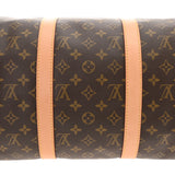 LOUIS VUITTON ルイヴィトン モノグラム キーポル 50 ブラウン M41426 ユニセックス モノグラムキャンバス ボストンバッグ Aランク 中古 銀蔵