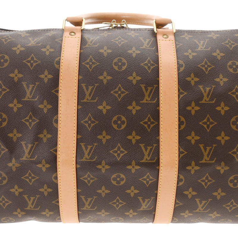 LOUIS VUITTON ルイヴィトン モノグラム キーポル 50 ブラウン M41426 ユニセックス モノグラムキャンバス ボストンバッグ Aランク 中古 銀蔵