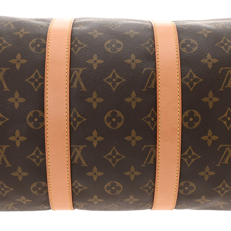 LOUIS VUITTON ルイヴィトン モノグラム キーポル 45 ブラウン M41428 ユニセックス モノグラムキャンバス ボストンバッグ ABランク 中古 銀蔵