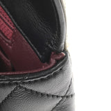 CHANEL シャネル マトラッセ シングルフラップ チェーンショルダー ブラック/カーキ A69900 レディース ラムスキン ショルダーバッグ Aランク 中古 銀蔵