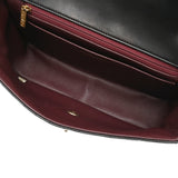 CHANEL シャネル マトラッセ シングルフラップ チェーンショルダー ブラック/カーキ A69900 レディース ラムスキン ショルダーバッグ Aランク 中古 銀蔵