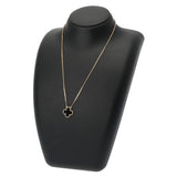 VAN CLEEF & ARPELS ヴァンクリーフ＆アーペル ヴィンテージ アルハンブラ オニキス VCARA45800 レディース K18イエローゴールド YG ネックレス Aランク 中古 銀蔵