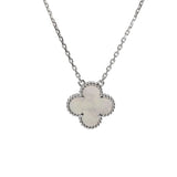 VAN CLEEF & ARPELS ヴァンクリーフ＆アーペル ヴィンテージ アルハンブラ マザーオブパール VCARF48700 レディース K18ピンクゴールド PG ネックレス Aランク 中古 銀蔵