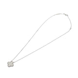 VAN CLEEF & ARPELS ヴァンクリーフ＆アーペル ヴィンテージ アルハンブラ マザーオブパール VCARF48700 レディース K18ピンクゴールド PG ネックレス Aランク 中古 銀蔵