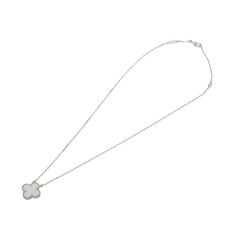 VAN CLEEF & ARPELS ヴァンクリーフ＆アーペル ヴィンテージ アルハンブラ マザーオブパール VCARF48700 レディース K18ピンクゴールド PG ネックレス Aランク 中古 銀蔵