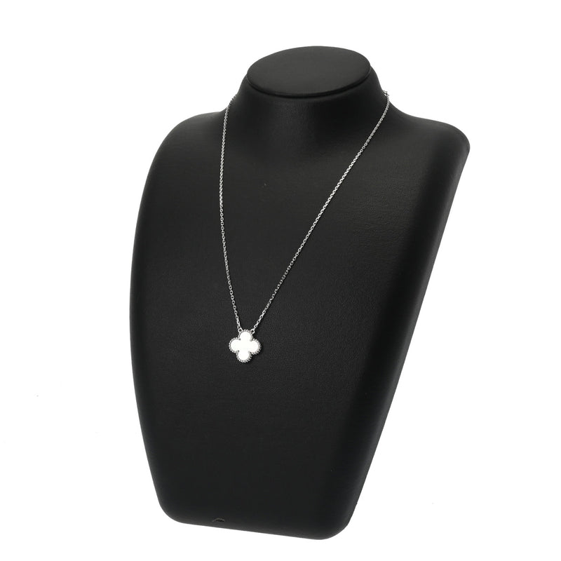 VAN CLEEF & ARPELS ヴァンクリーフ＆アーペル ヴィンテージ アルハンブラ マザーオブパール VCARF48700 レディース K18ピンクゴールド PG ネックレス Aランク 中古 銀蔵