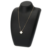 VAN CLEEF & ARPELS ヴァンクリーフ＆アーペル ヴィンテージ アルハンブラ マザーオブパール VCARA45900 レディース K18イエローゴールド YG ネックレス Aランク 中古 銀蔵