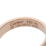CARTIER カルティエ ミニラブリング #49 9号 レディース K18ピンクゴールド PG リング・指輪 Aランク 中古 銀蔵