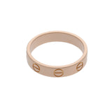 CARTIER カルティエ ミニラブリング #49 9号 レディース K18ピンクゴールド PG リング・指輪 Aランク 中古 銀蔵