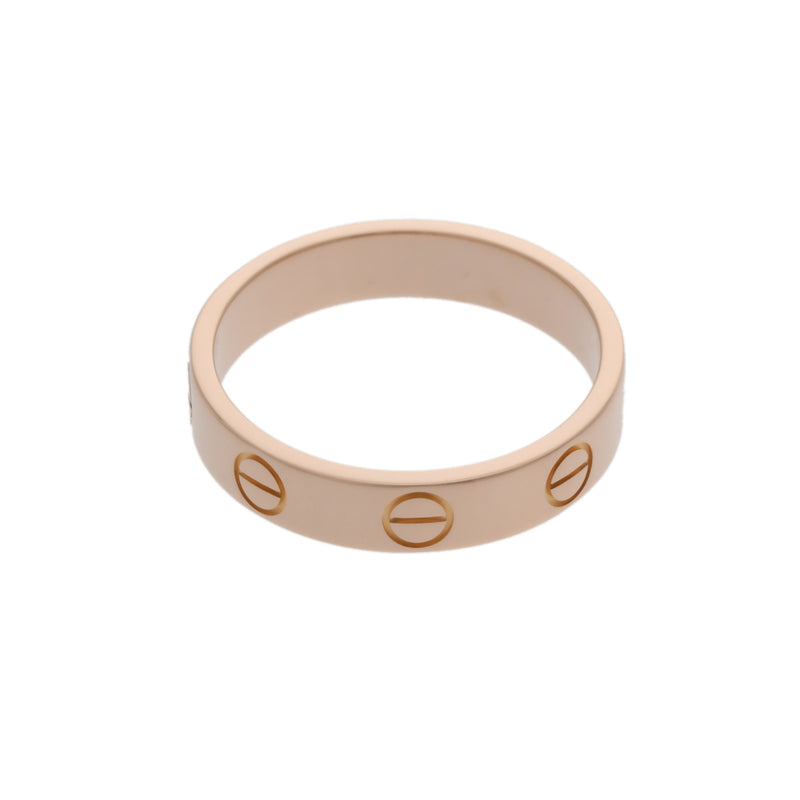 CARTIER カルティエ ミニラブリング #49 9号 レディース K18ピンクゴールド PG リング・指輪 Aランク 中古 銀蔵