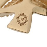 AVALANCHE アヴァランチ 楓モチーフ ユニセックス K10イエローゴールド YG ネックレス Aランク 中古 銀蔵