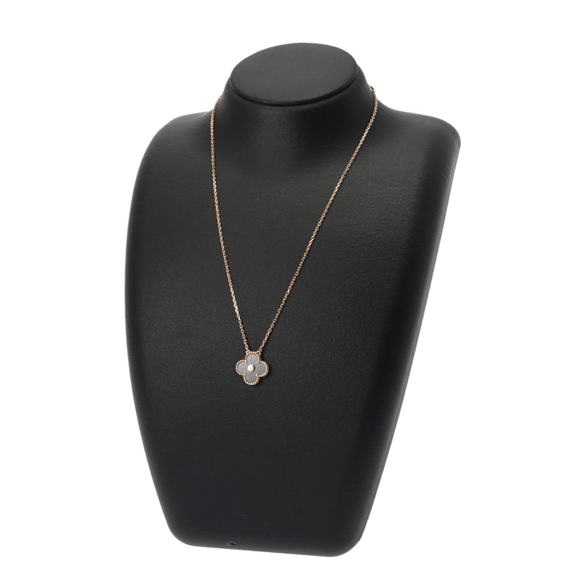 VAN CLEEF & ARPELS ヴァンクリーフ＆アーペル ヴィンテージ アルハンブラ ホリデーコレクション VCARP9T000 レディース K18ピンクゴールド PG ネックレス Aランク 中古 銀蔵