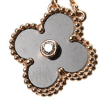VAN CLEEF & ARPELS ヴァンクリーフ＆アーペル ヴィンテージ アルハンブラ ホリデーコレクション VCARP9T000 レディース K18ピンクゴールド PG ネックレス Aランク 中古 銀蔵