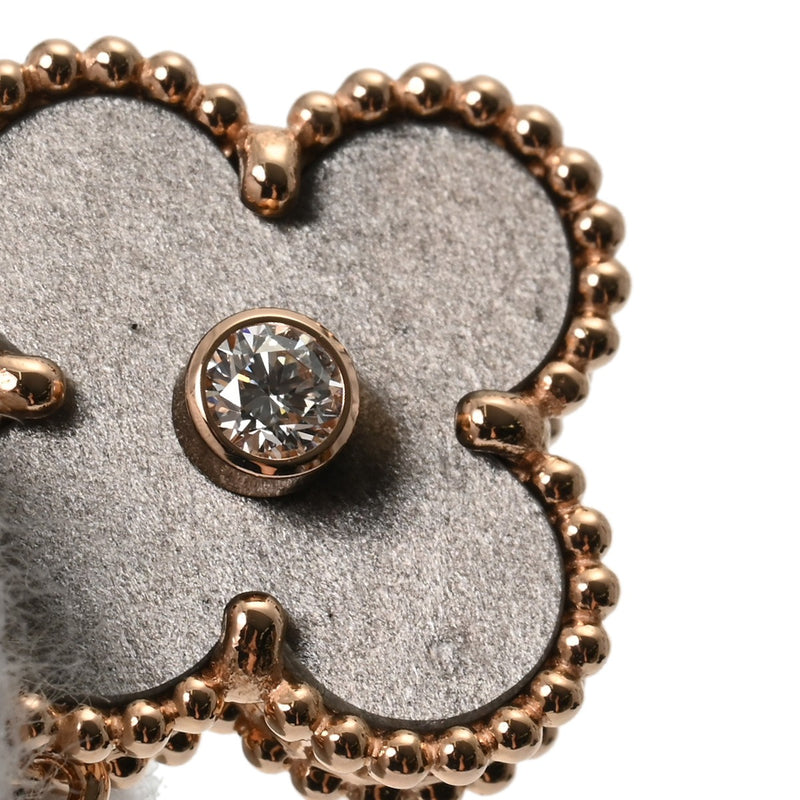 VAN CLEEF & ARPELS ヴァンクリーフ＆アーペル ヴィンテージ アルハンブラ ホリデーコレクション VCARP9T000 レディース K18ピンクゴールド PG ネックレス Aランク 中古 銀蔵