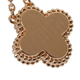 VAN CLEEF & ARPELS ヴァンクリーフ＆アーペル ヴィンテージ アルハンブラ ホリデーコレクション VCARP9T000 レディース K18ピンクゴールド PG ネックレス Aランク 中古 銀蔵