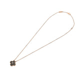 VAN CLEEF & ARPELS ヴァンクリーフ＆アーペル ヴィンテージ アルハンブラ ホリデーコレクション VCARP9T000 レディース K18ピンクゴールド PG ネックレス Aランク 中古 銀蔵