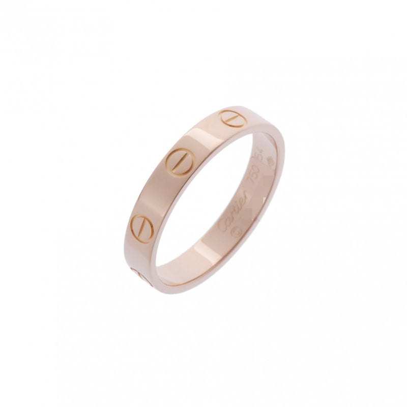 CARTIER カルティエ ミニラブリング #54 13.5号 レディース K18ピンクゴールド PG リング・指輪 Aランク 中古 銀蔵