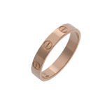 CARTIER カルティエ ミニラブリング #55 - 15号 レディース K18ピンクゴールド PG リング・指輪 Aランク 中古 銀蔵