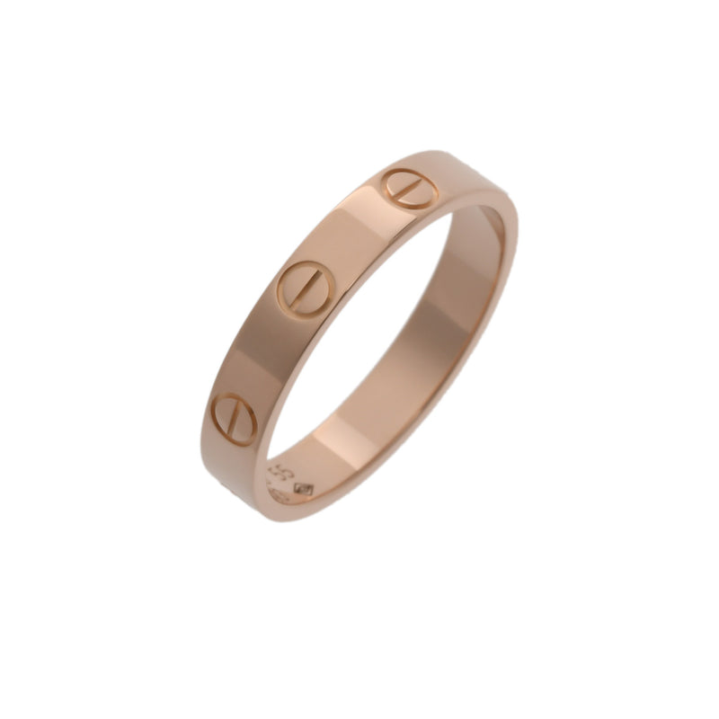 CARTIER カルティエ ミニラブリング #55 - 15号 レディース K18ピンクゴールド PG リング・指輪 Aランク 中古 銀蔵