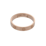 CARTIER カルティエ ミニラブリング #55 - 15号 レディース K18ピンクゴールド PG リング・指輪 Aランク 中古 銀蔵