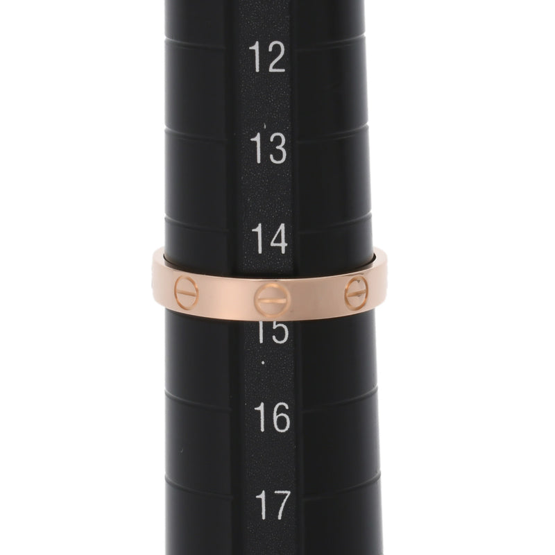 CARTIER カルティエ ミニラブリング #55 - 15号 レディース K18ピンクゴールド PG リング・指輪 Aランク 中古 銀蔵