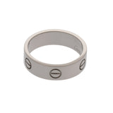 CARTIER カルティエ ラブリング #59 18.5号 ユニセックス K18ホワイトゴールド WG リング・指輪 Aランク 中古 銀蔵