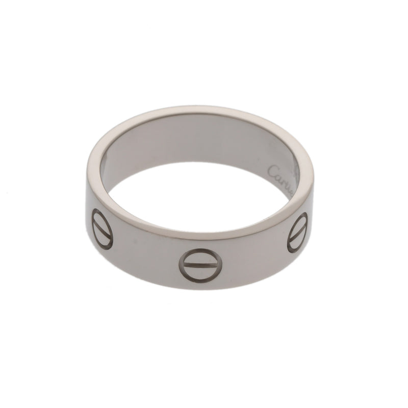 CARTIER カルティエ ラブリング #59 18.5号 ユニセックス K18ホワイトゴールド WG リング・指輪 Aランク 中古 銀蔵