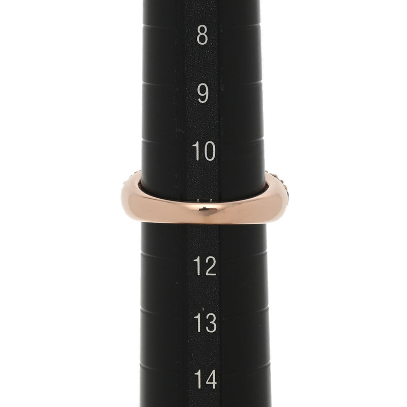 Ponte Vecchio ポンテヴェキオ ピッコリーニリング ダイヤ0.11ct ピンクサファイア1.10ct 11号 レディース K18ピンクゴールド PG リング・指輪 Aランク 中古 銀蔵