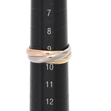 CARTIER カルティエ トリニティ スリーカラー #49 9号 レディース K18PG/WG/YG リング・指輪 Aランク 中古 銀蔵