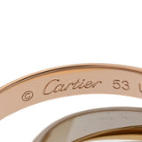 CARTIER カルティエ トリニティ スリーカラー #53 13号 レディース K18PG/WG/YG リング・指輪 Aランク 中古 銀蔵