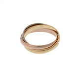 CARTIER カルティエ トリニティ スリーカラー #53 13号 レディース K18PG/WG/YG リング・指輪 Aランク 中古 銀蔵