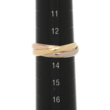 CARTIER カルティエ トリニティ スリーカラー #53 13号 レディース K18PG/WG/YG リング・指輪 Aランク 中古 銀蔵