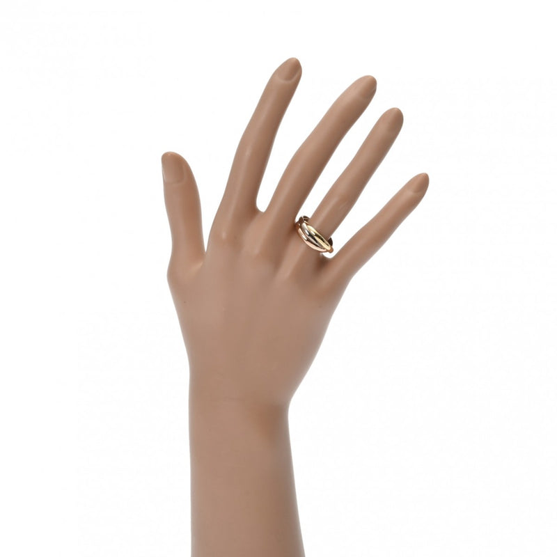 CARTIER カルティエ トリニティ スリーカラー #53 13号 レディース K18PG/WG/YG リング・指輪 Aランク 中古 銀蔵