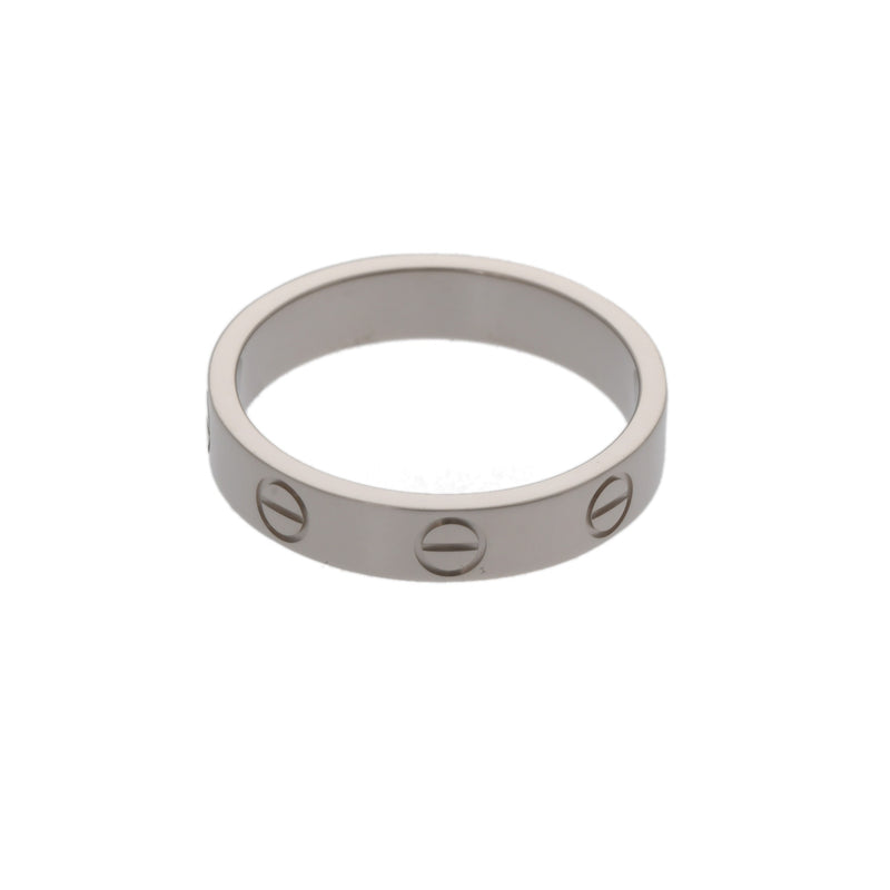 CARTIER カルティエ ミニラブ リング #51 11号 レディース K18ホワイトゴールド WG リング・指輪 Aランク 中古 銀蔵