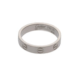 CARTIER カルティエ ミニラブ リング #51 11号 レディース K18ホワイトゴールド WG リング・指輪 Aランク 中古 銀蔵