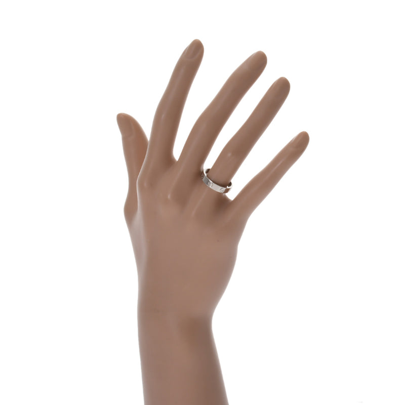 CARTIER カルティエ ミニラブ リング #51 11号 レディース K18ホワイトゴールド WG リング・指輪 Aランク 中古 銀蔵